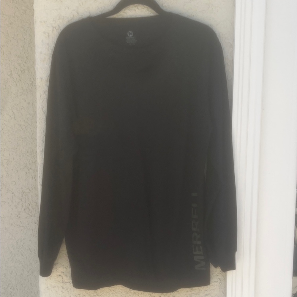 Merrel Men's Black Long Sleeve Top Size XL